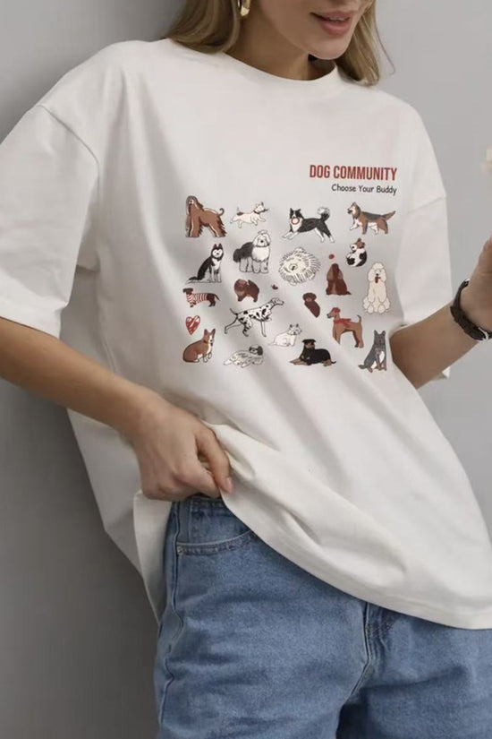 Dog Community Graphic T-Shirt