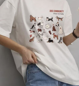 Dog Community Graphic T-Shirt