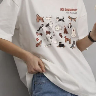 Dog Community Graphic T-Shirt