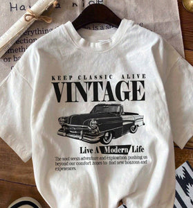 Vintage Car Graphic T-Shirt