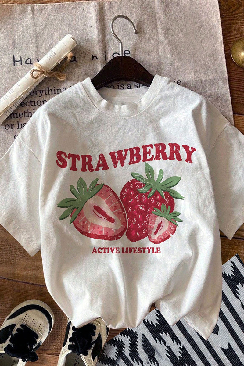 Strawberry Graphic T-Shirt