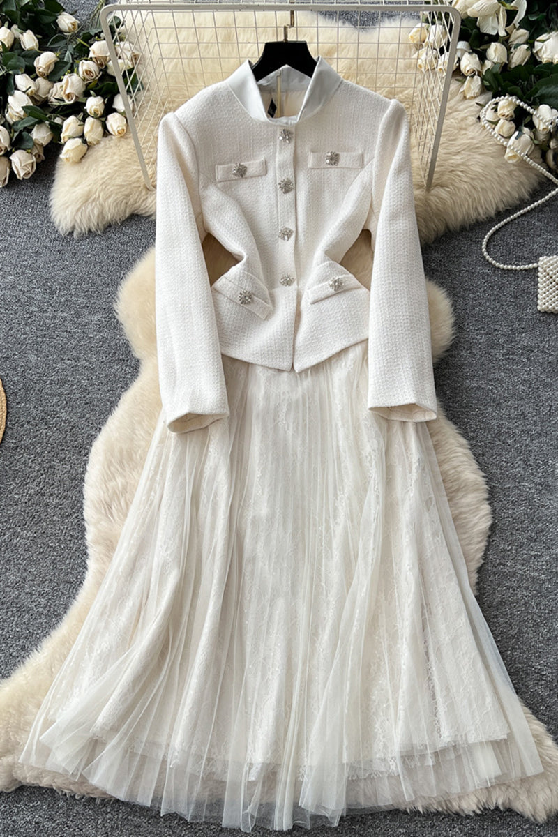 Elegant Embellished Casual Dress