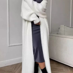 Cozy Longline Open Front Cardigan