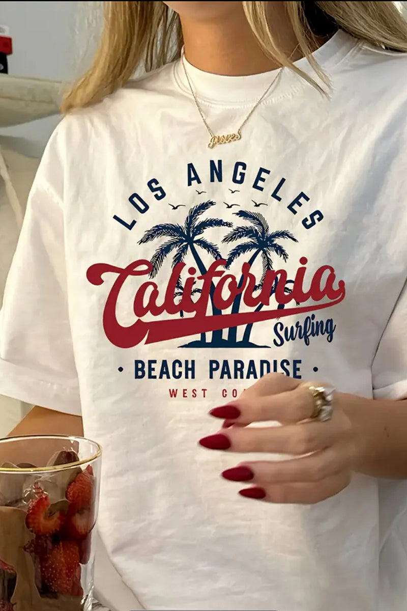 California Surf Graphic T-Shirt