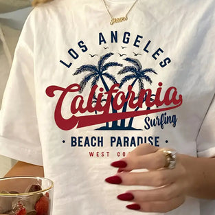California Surf Graphic T-Shirt