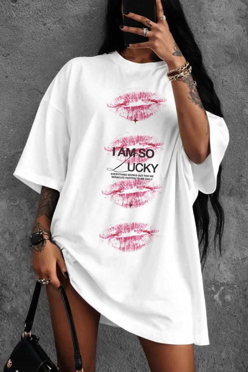 Lucky Kiss Graphic Tee