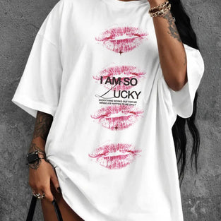 Lucky Kiss Graphic Tee