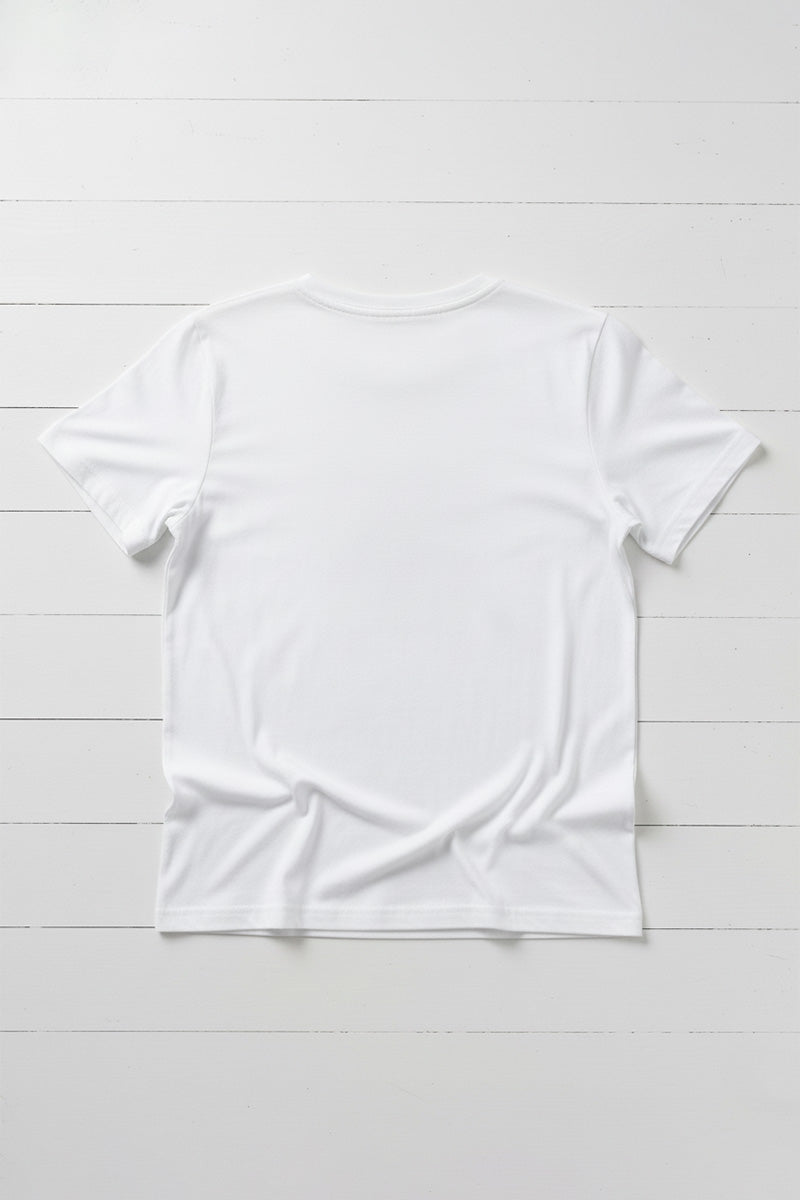 Gentle Bunny Embroidered T-Shirt