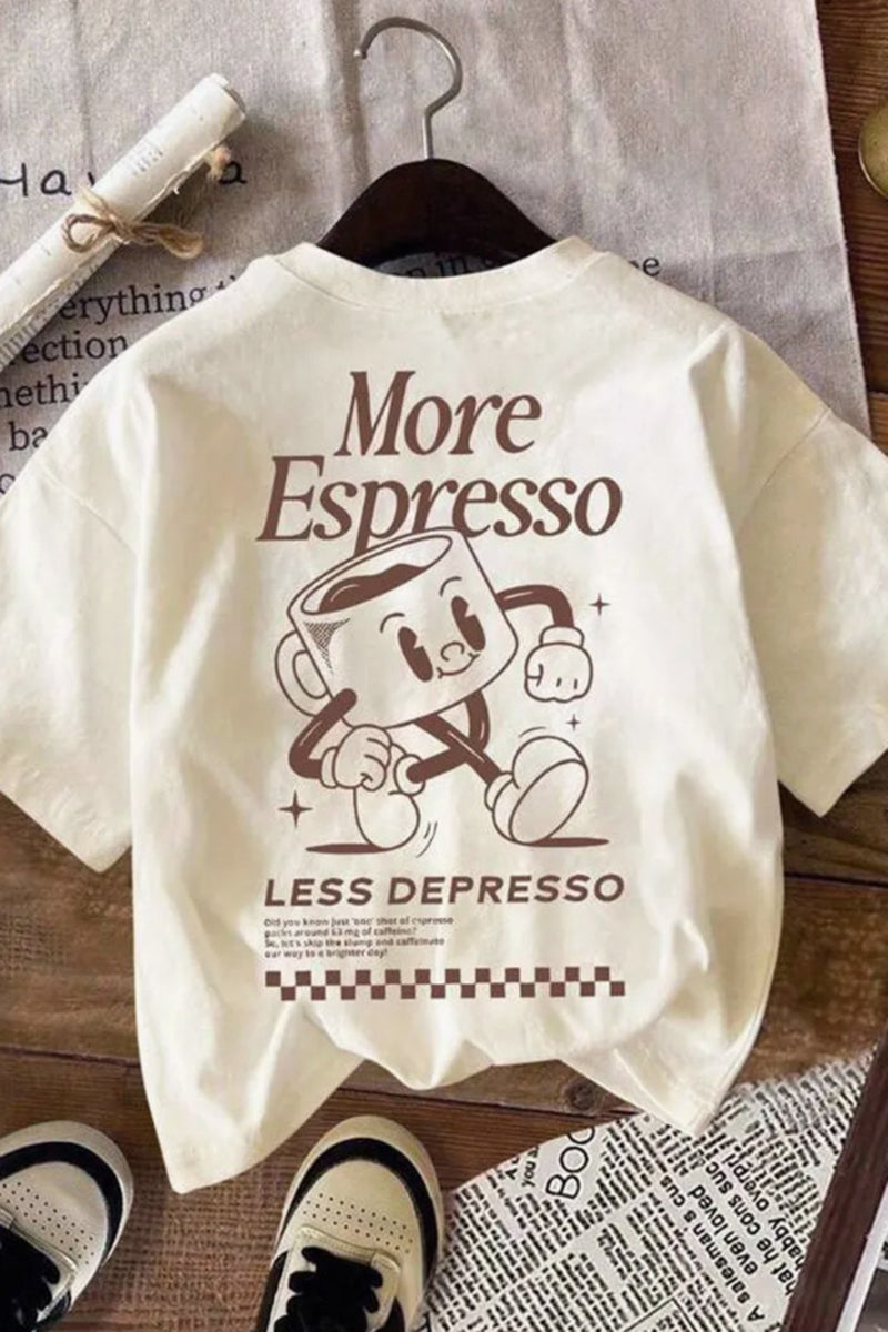 Fun Cartoon Printed T-Shirt