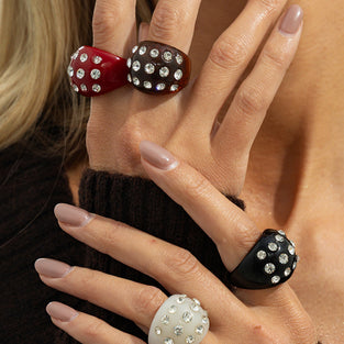 Studded Statement Bangle