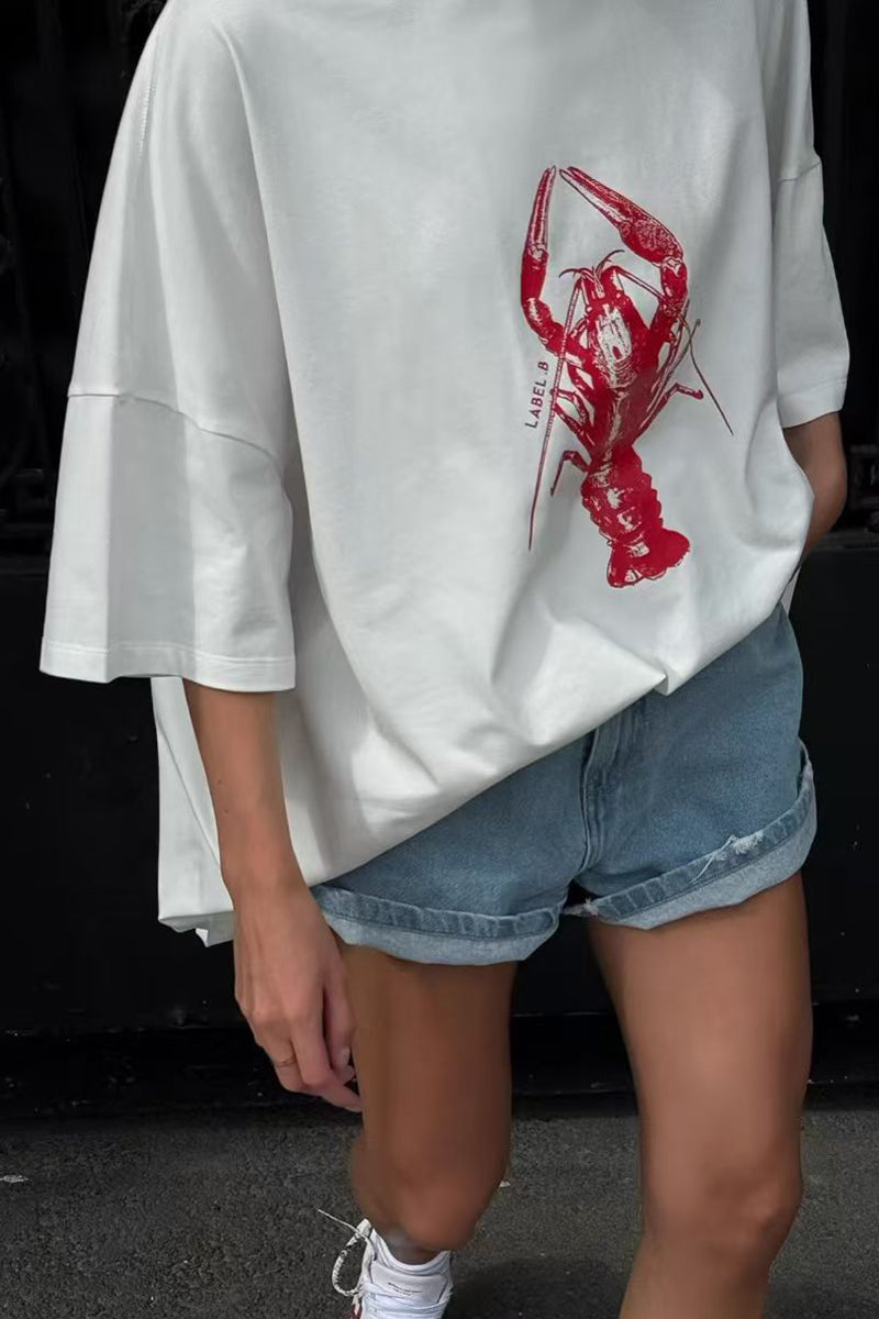 Graphic Lobster T-Shirt