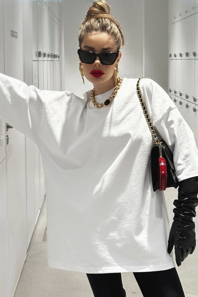 Chic Graphic Oversized Tee