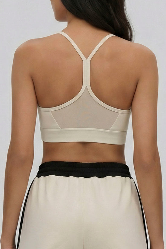 Strappy Back Active Crop Top