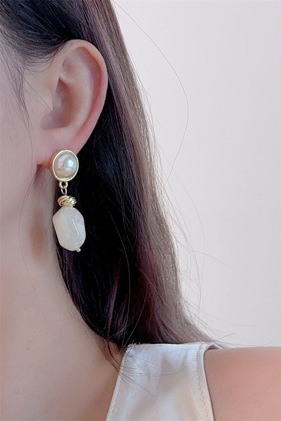 Elegant Pearl Drop Earrings