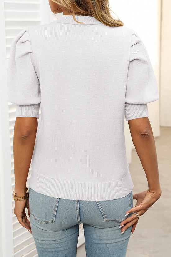 Elegant Puff Sleeve T-Shirt