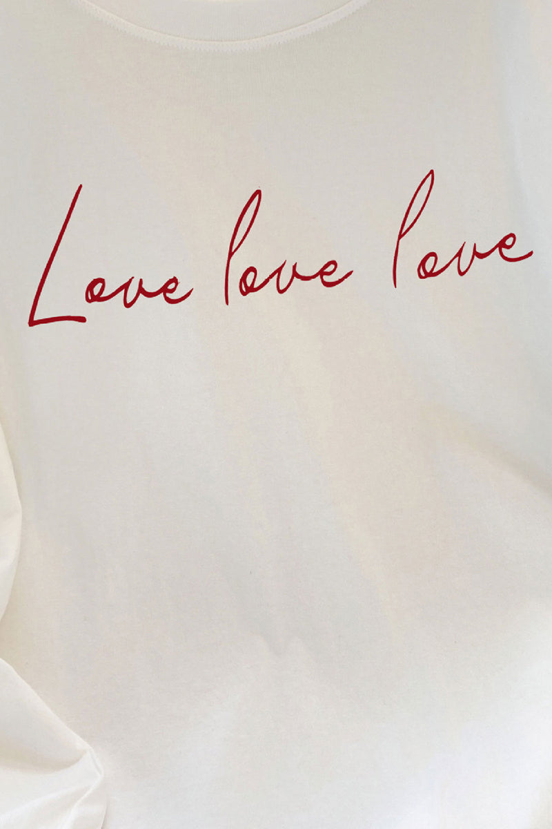 Love Script Casual T-Shirt