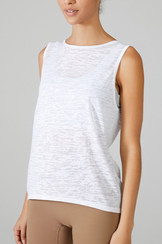 Sleeveless Bodycon Active Top