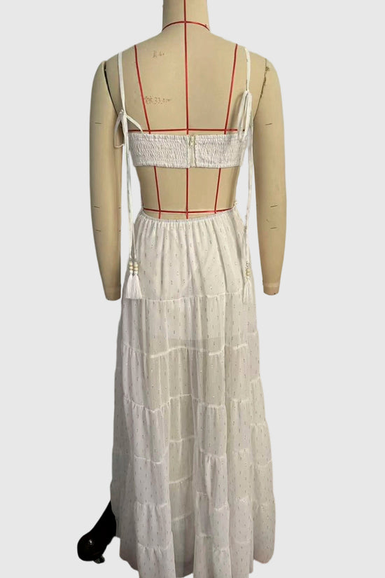 Elegant Tiered Sleeveless Casual Dress