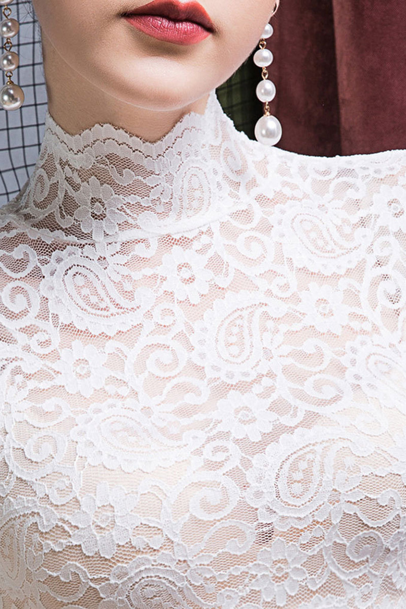 Elegant Lace High Neck Camisole