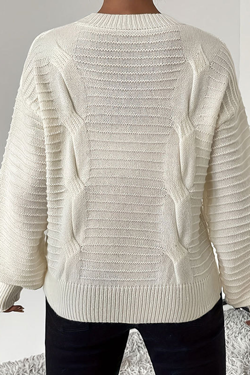 Heart Accent Cozy Sweater