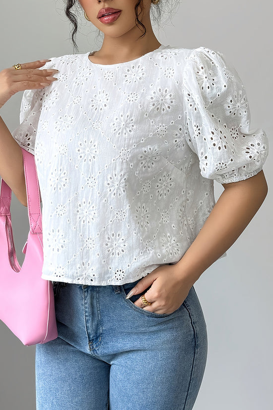Stylish Bow Tie Back Blouse
