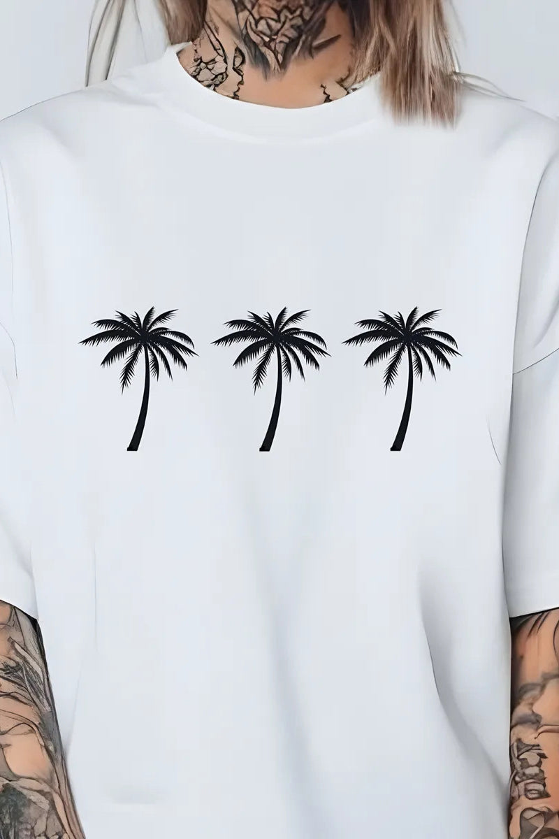 Palm Tree Graphic T-Shirt