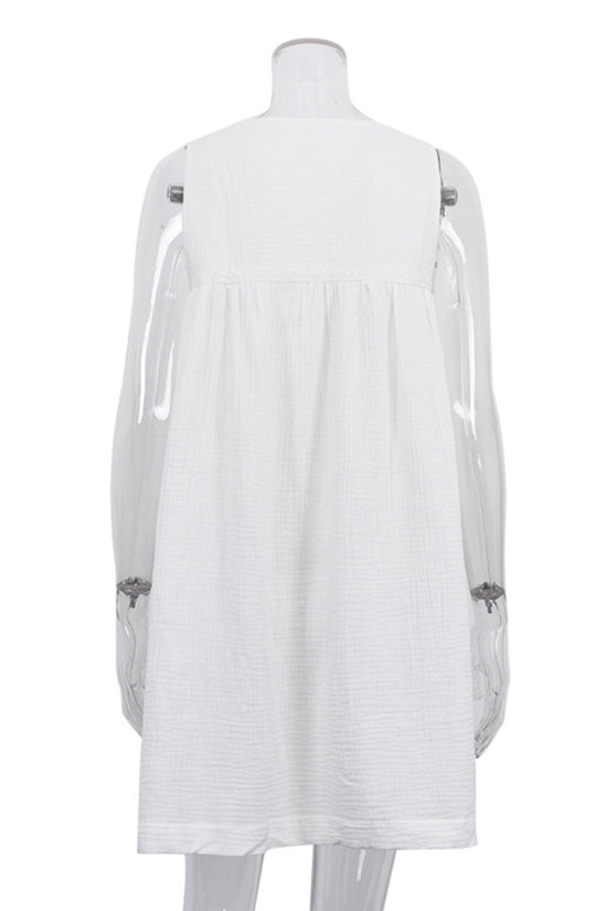 Sleeveless Casual A-Line Dress