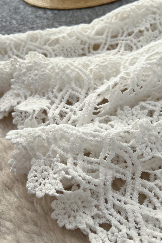 Elegant Crochet Midi Skirt