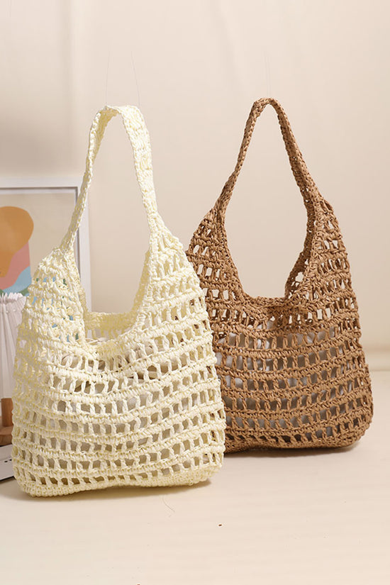 Chic Crochet Tote Bag