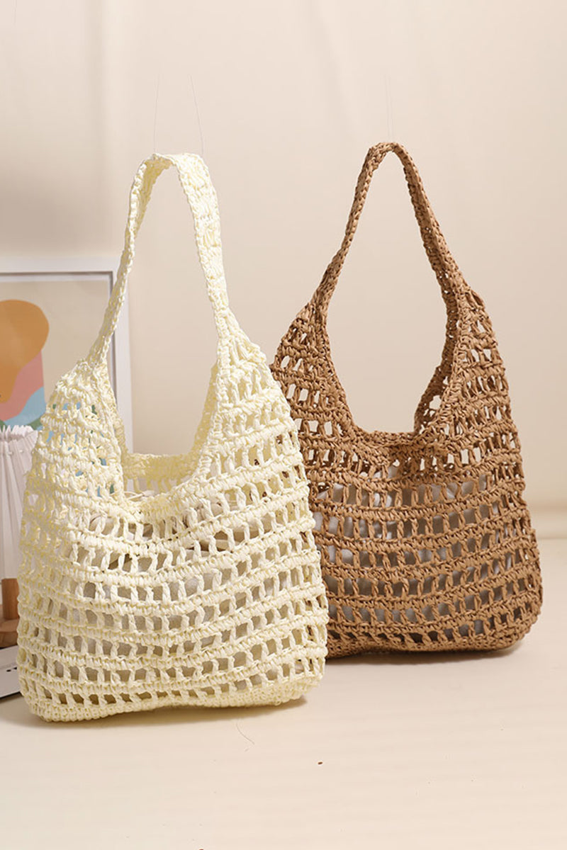 Chic Crochet Tote Bag