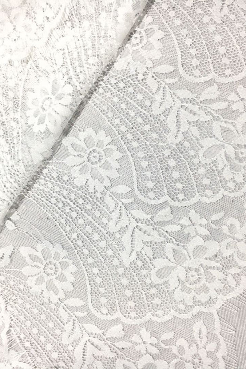Elegant Lace Sheer Midi Skirt