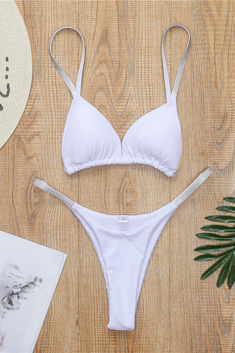 Elegant Crisscross Bikini Set