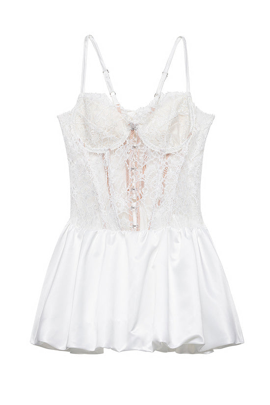 Sleeveless Lace Casual Bodycon Dress