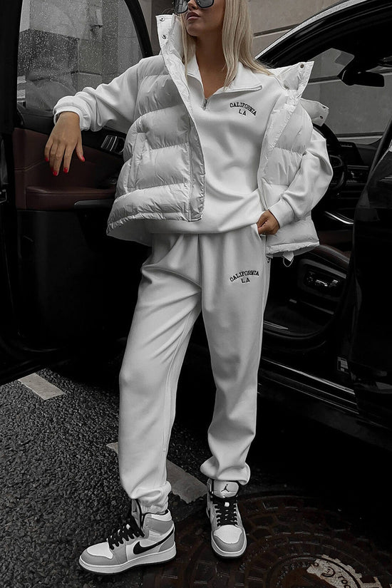 Quilted Sleeveless Puffer Vest