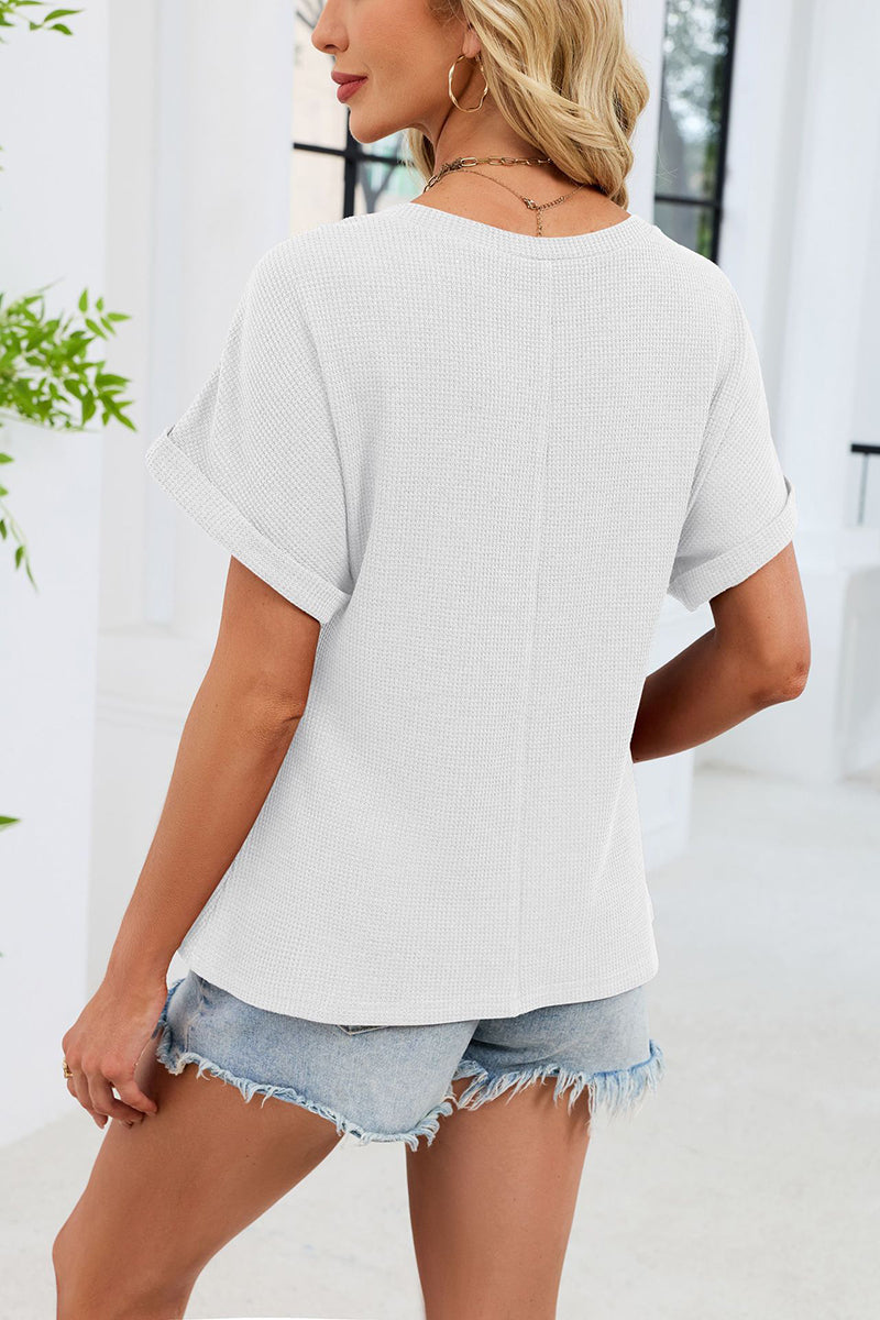 Lace Detail Casual Tee