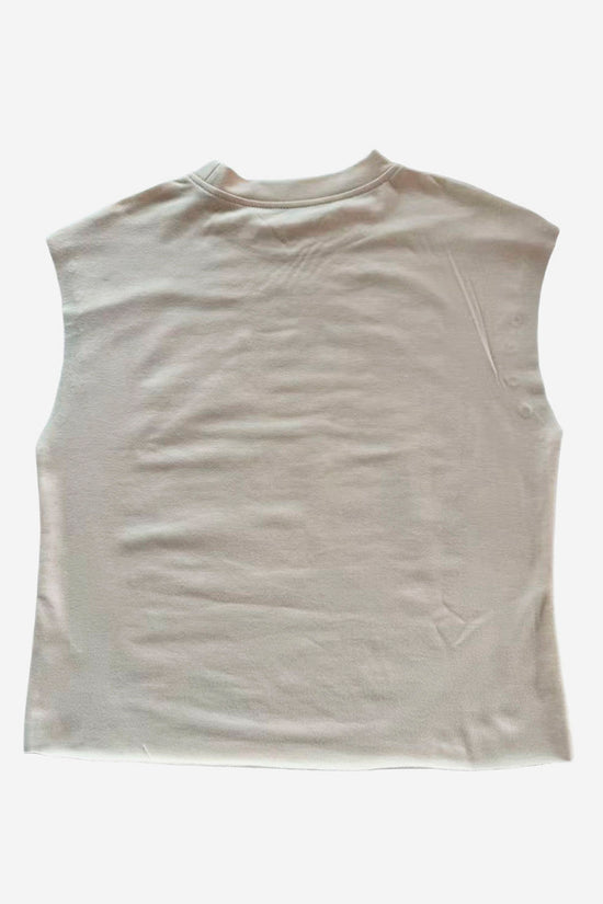 Edgy Graphic Studded Tank Top