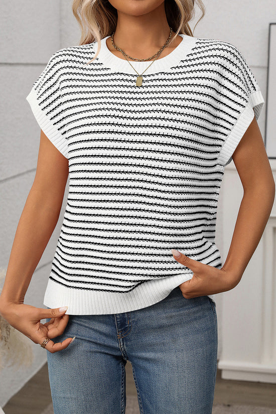 Striped Sweater Vest