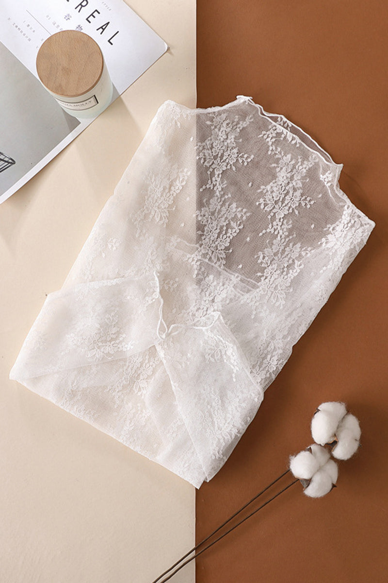 Elegant Lace Sheer T-Shirt