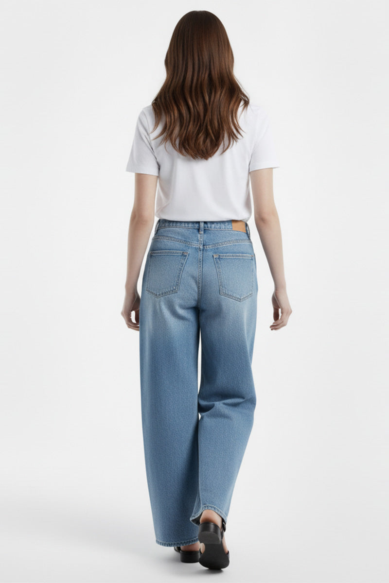 Gentle Bunny Embroidered T-Shirt