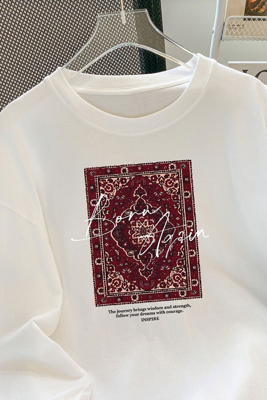 Stylish Graphic Long Sleeve T-Shirt