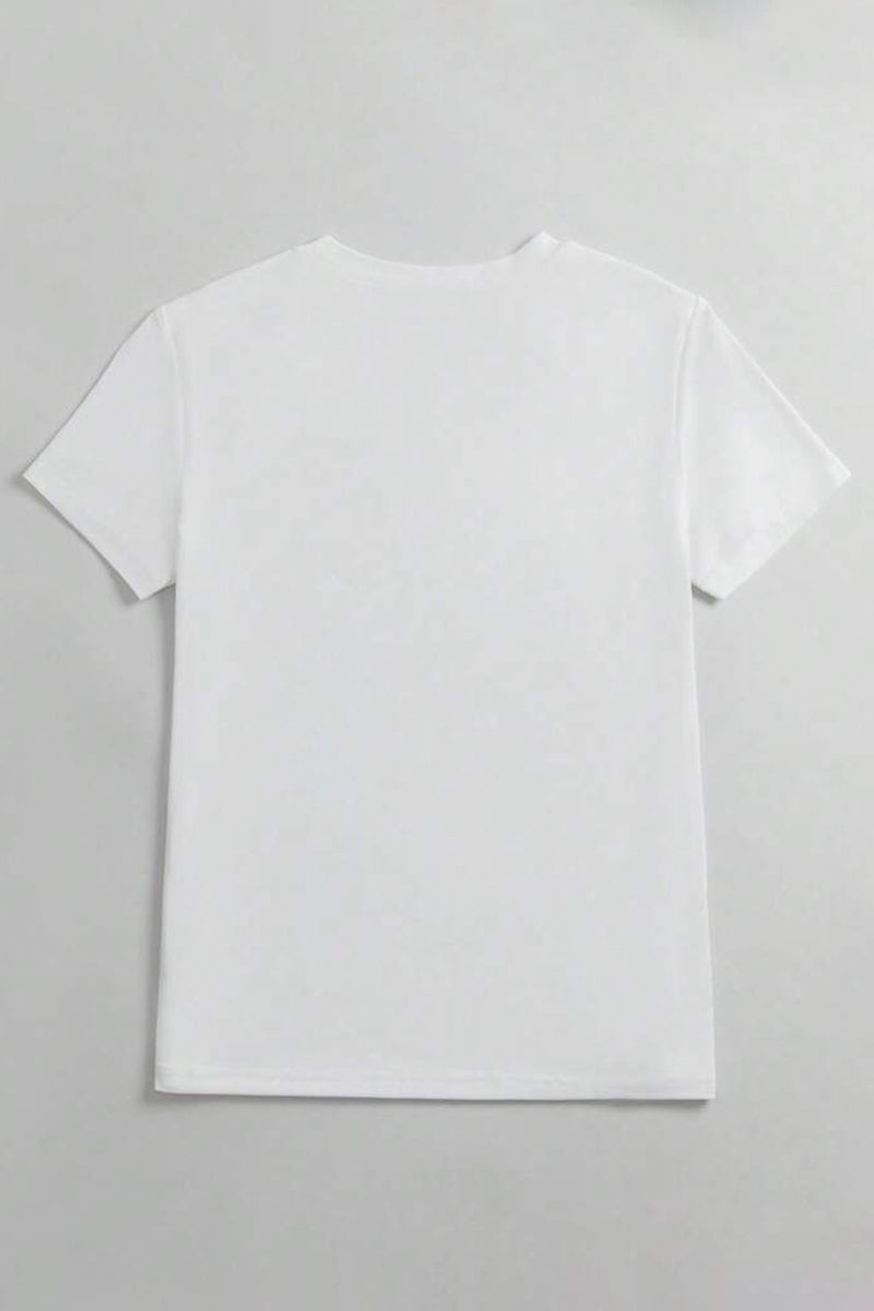 Striped Lobster Graphic T-Shirt