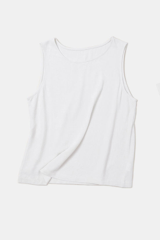 Solid Sleeveless Tank Top