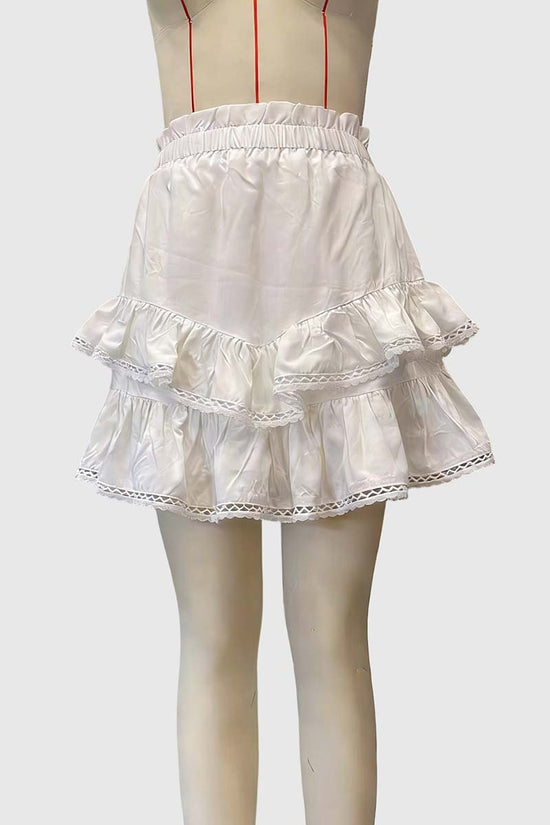 Flouncy Layered Mini Skirt