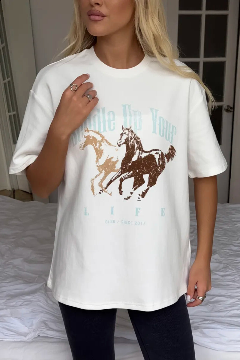 Saddle Up Graphic T-Shirt
