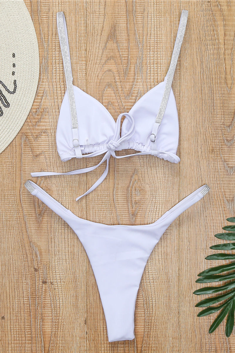 Elegant Crisscross Bikini Set