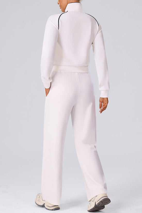 Sleek Performance Zip Jacket