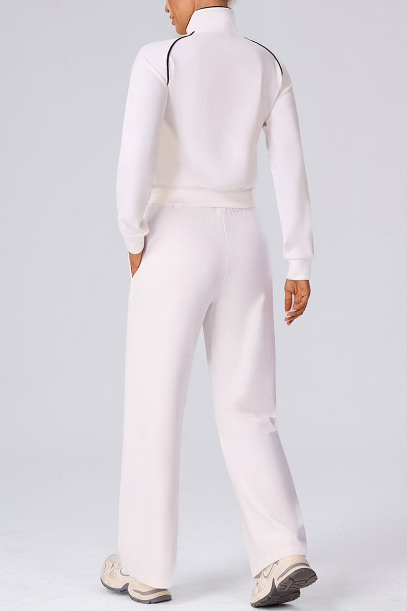 Sleek Performance Zip Jacket