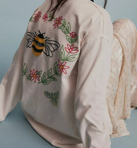 Nature-Inspired Graphic Sweatshirt