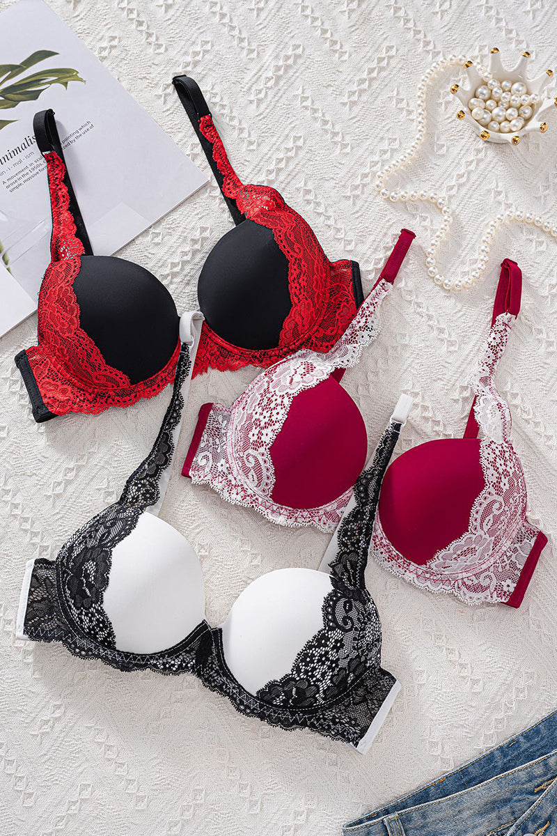 Elegant Lace-Trimmed Bralette