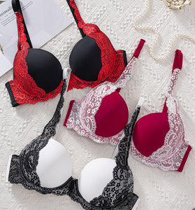 Elegant Lace-Trimmed Bralette